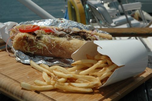 Grazie cheesesteak dc wharf