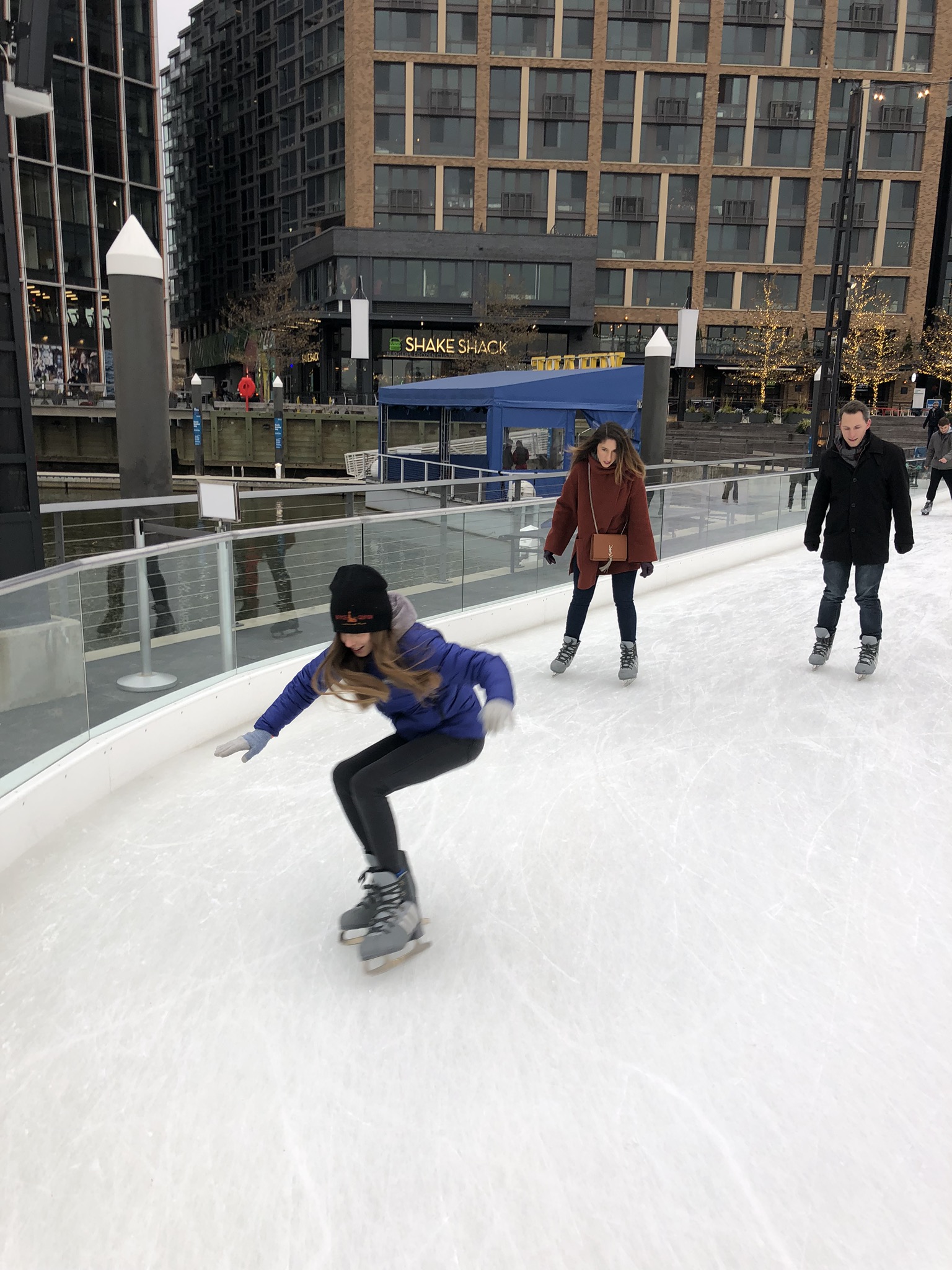 wharf ice skating