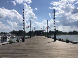 Wharf, district pier