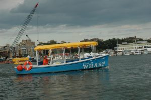 Wharf jitney